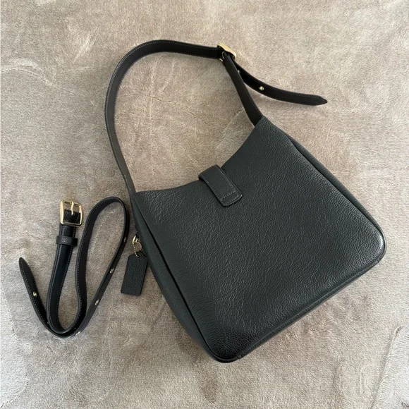 COACH Hadley Convertible Crossbody Bag w/ Gold Accent - Picture 3 of 12